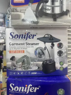 Sonifer Garment Steamer 1950w – Dry Wet Ironing | Best Price