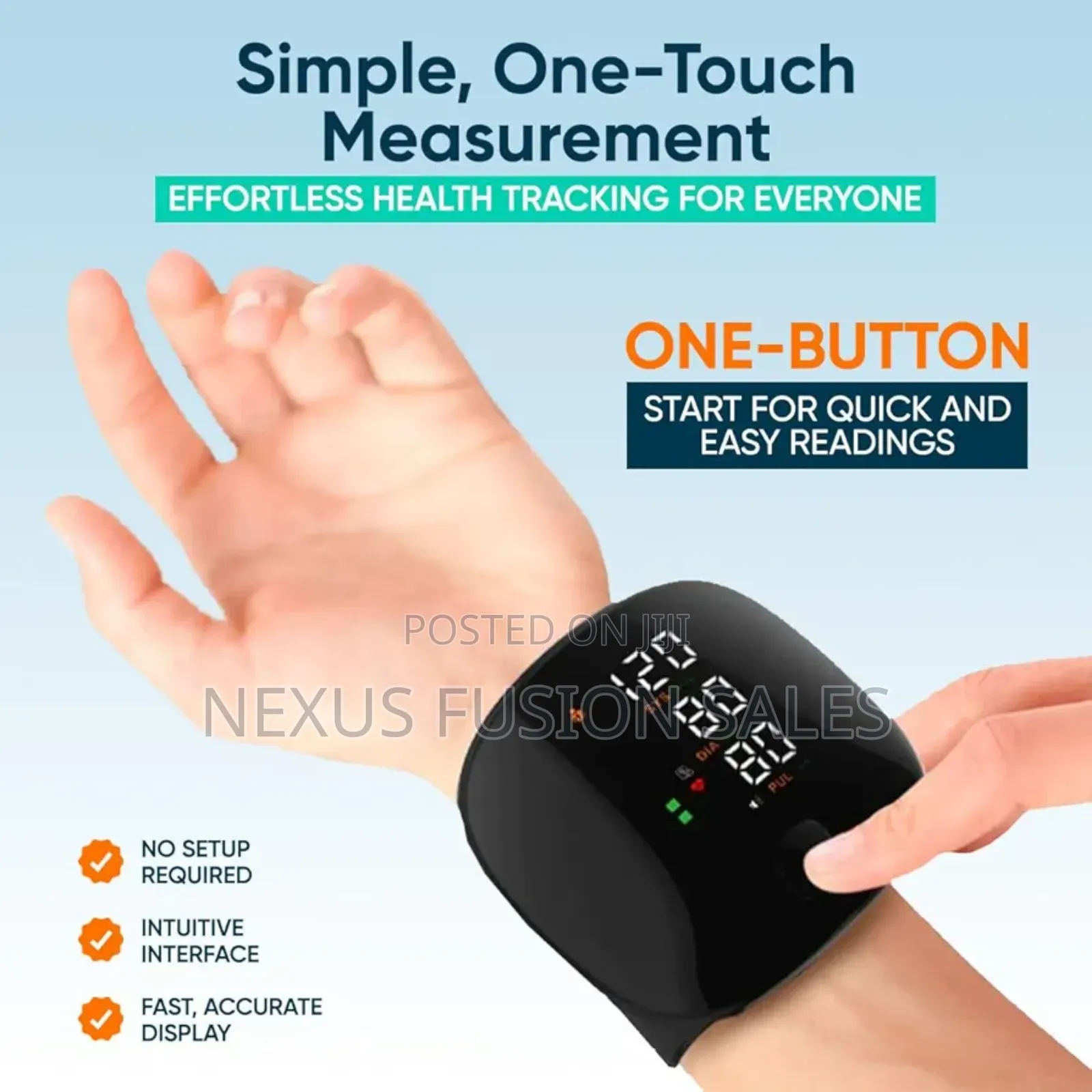 Digital Wrist Blood Pressure Monitor