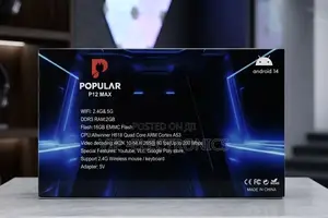 Popular P12 Max Android Tv Box 2gb of Ddr3 Ram and 16gb of Emmc Flash