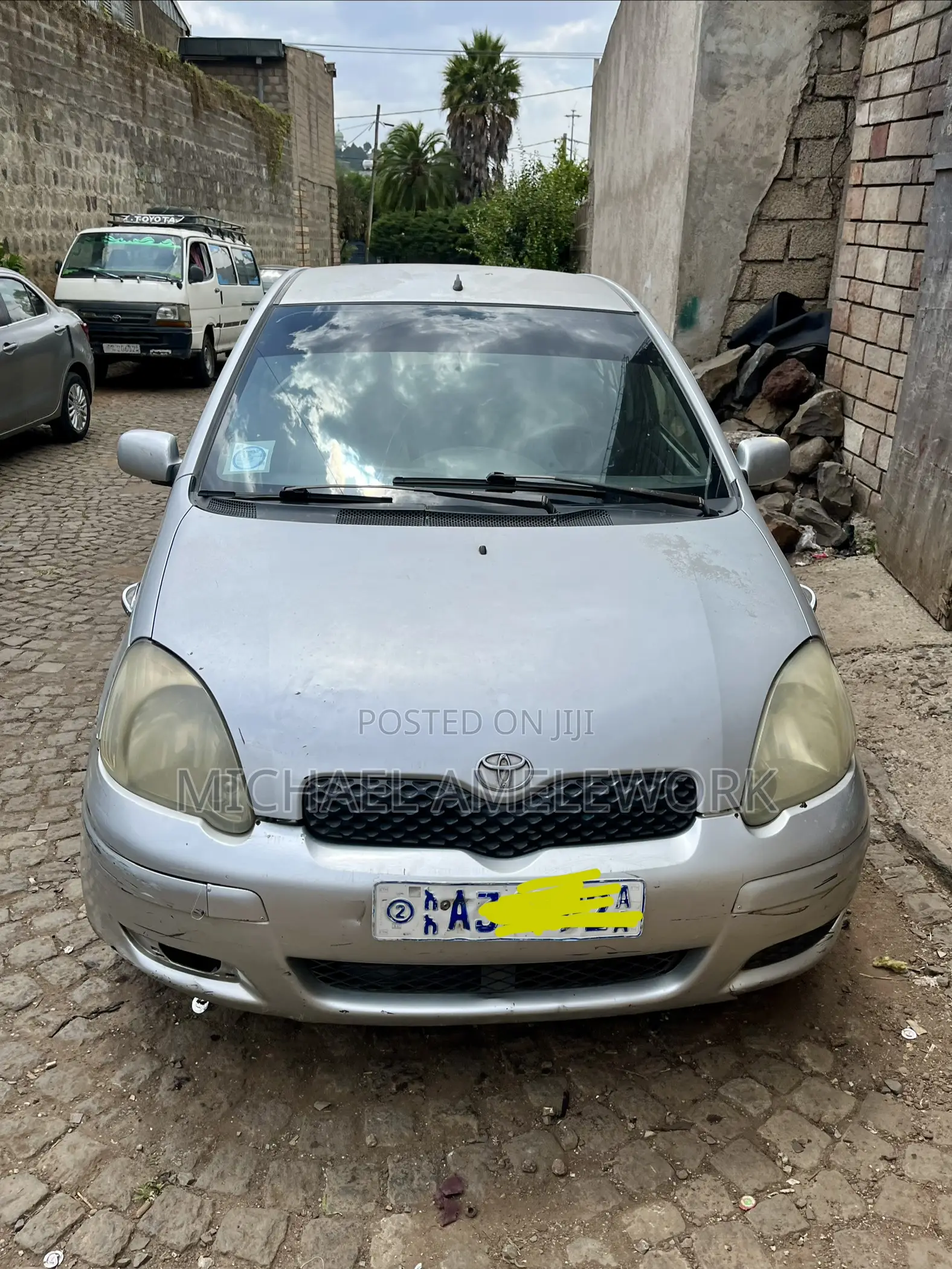 Toyota Vitz 1.0 FWD 5dr 2002 Silver