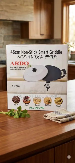Ardo Smart Stove 46cm Non-Stick Smart Griddle (Ar246)