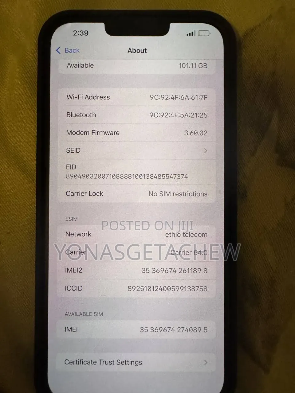 Apple iPhone 14 Plus 128 GB Black