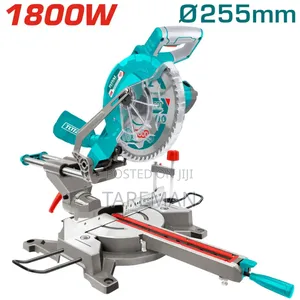 ፡Total Tools Ts ስላይዲንግ ሚተር ሶ (Sliding Mitre Saw) ሲሆን ለእንጨት ሥራ