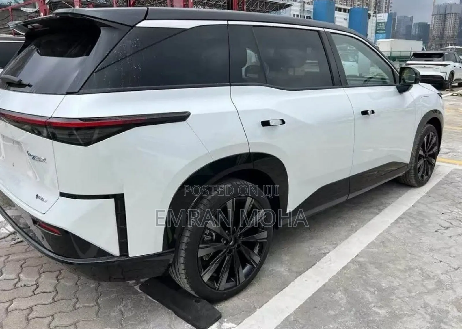 New Toyota bZ3 2025 White
