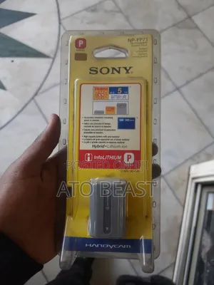 Sony Np-Fp71 Rechargeable Battery Pack Designed for Handycam Camcorder