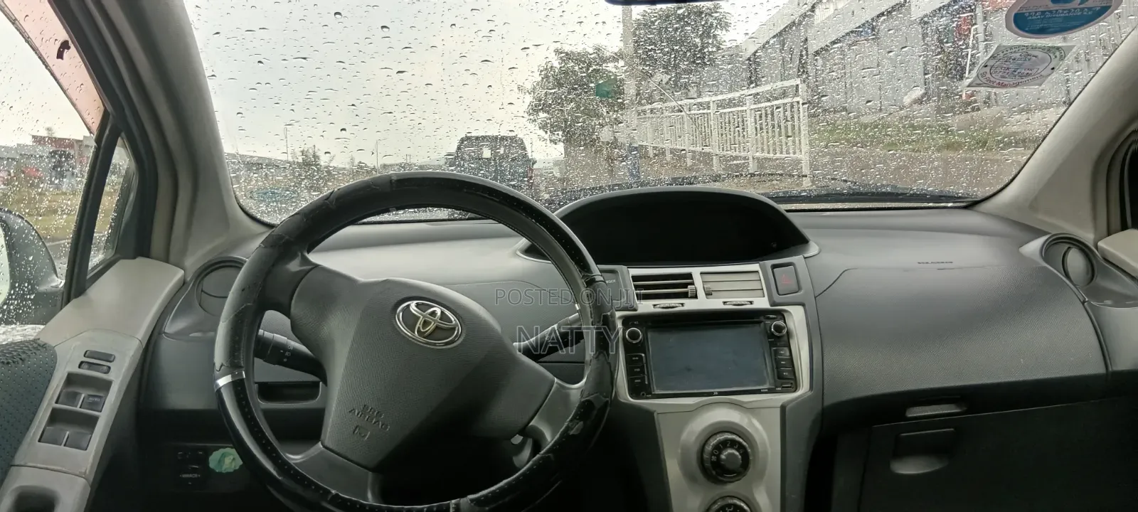 Toyota Yaris 2007 Gray