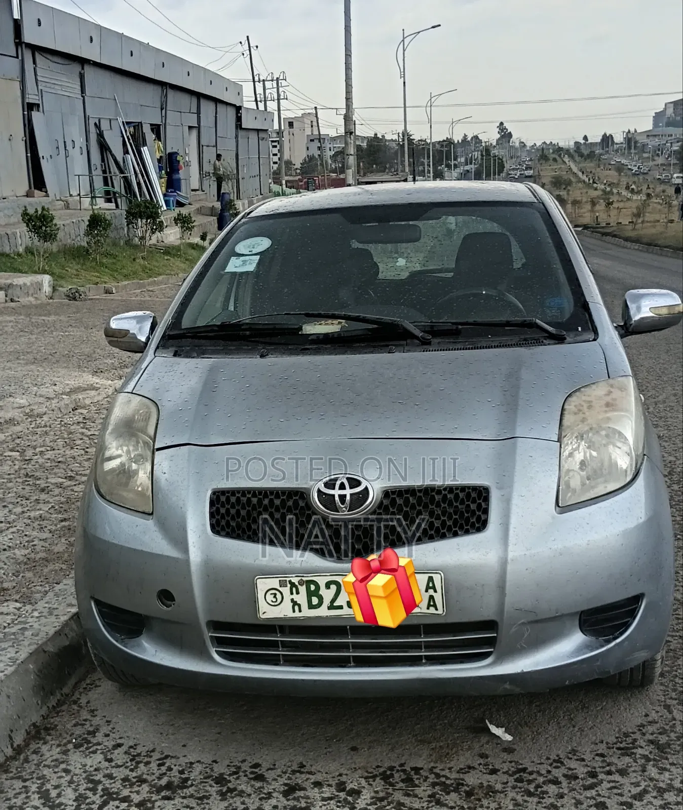 Toyota Yaris 2007 Gray