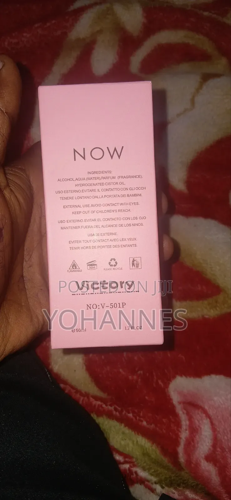 ቆንጆ የሴት ሽቶ (Rave Now Women Perfume 50ml)