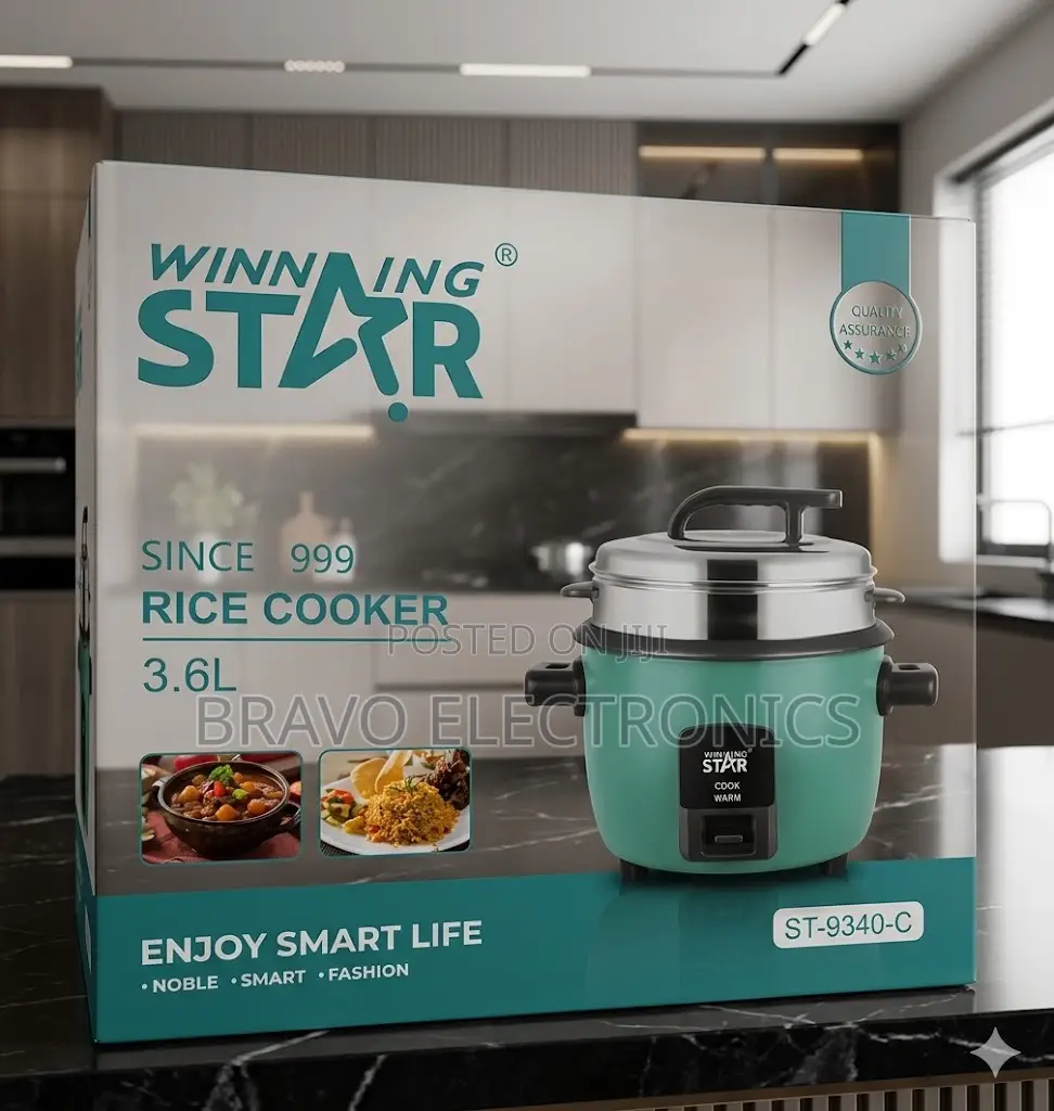  Winning Star Rice Cooker 3.6l – Large Capacity | Best Price in Addis