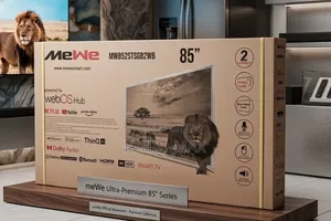 Mewe Tv 85" Smart Webos Hub Tv – Ultra Hd | Giant Screen Entertainm