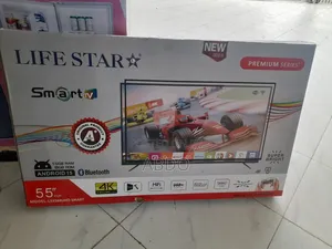 Life Star Smart Tv 55 Inch Andraid Doubel Gelass 2026 Quality Tv