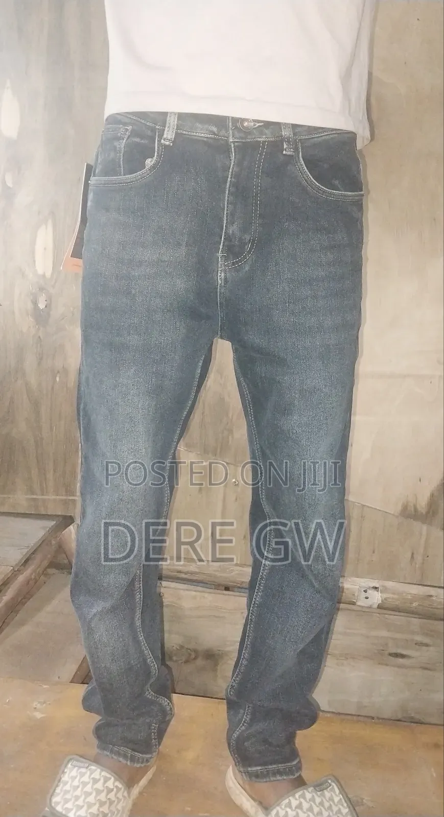 ኦርጅናል ሱሪ Anck Denim ምቾት ያለው አሪፍ High Quality