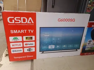 Gsda Smart Tv 65 Inch Andraid Doubel Gelass 2025 Auality Tv Hifi Sp