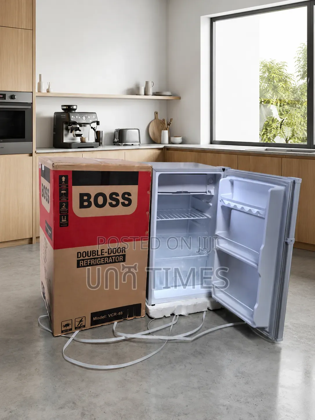 Boss One-Door Refrigerator – Compact, Stylish Energy Efficient