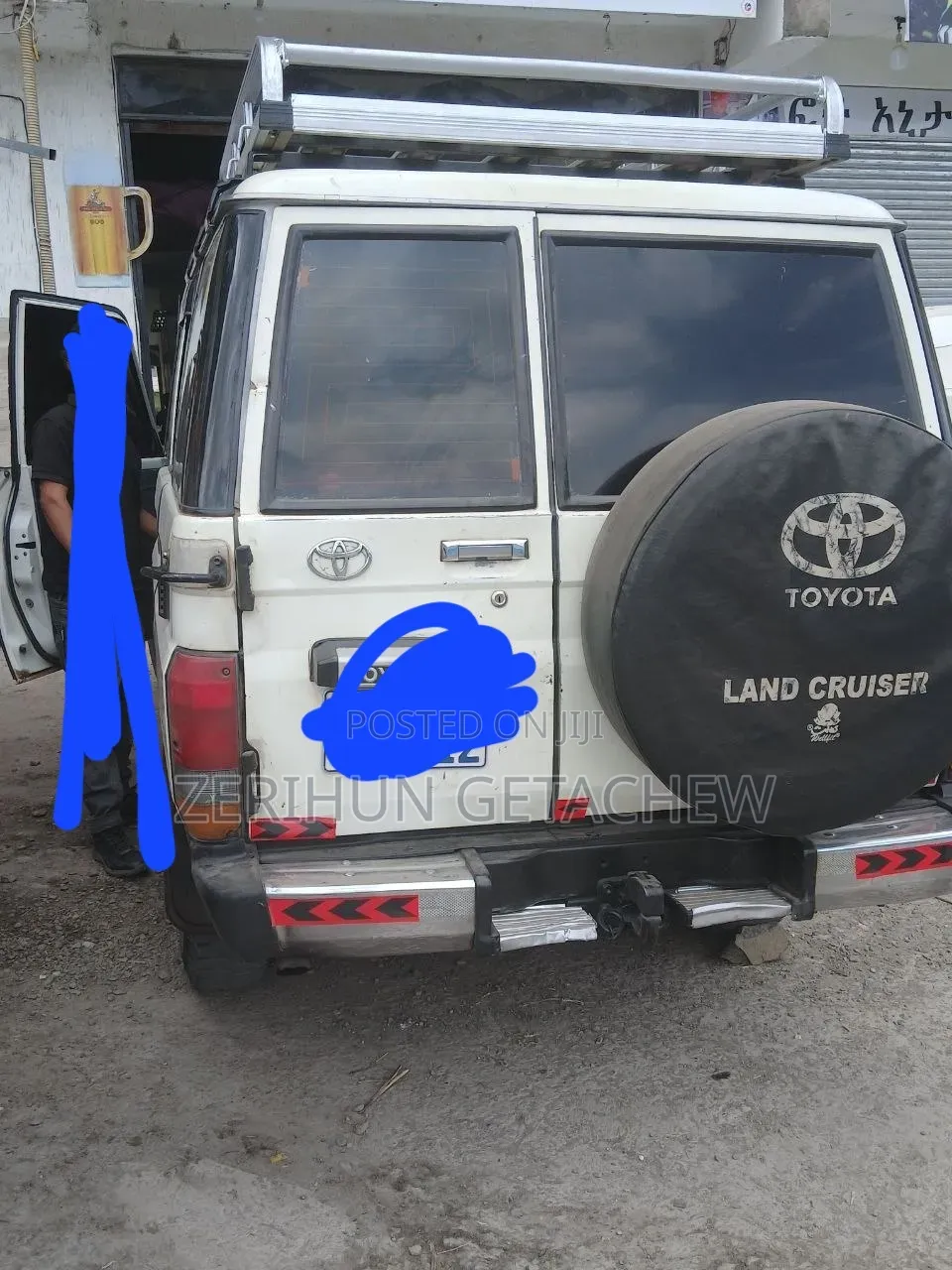 Toyota Land Cruiser 1998 White