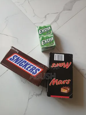 Chocolate Snickers and Mars