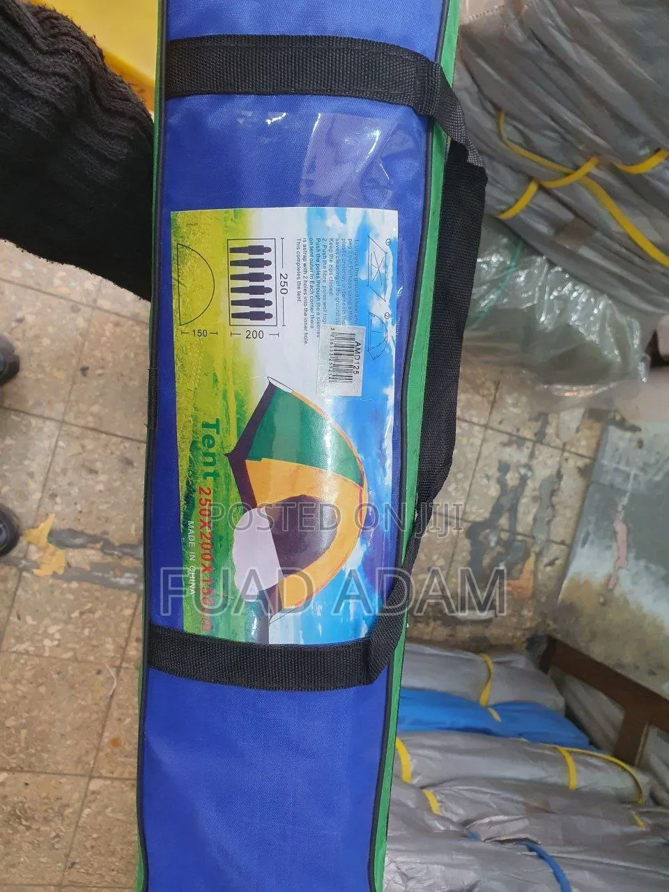 Camping Tent – Portable Tent 2.5m *2m *1.5m, 4+ Person ,