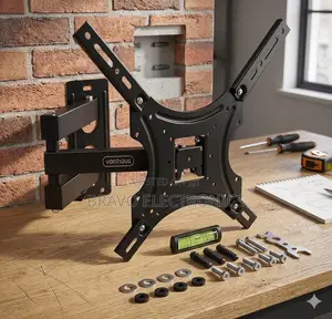  Flexible Tv Wall Mount – Strong Adjustable Support 