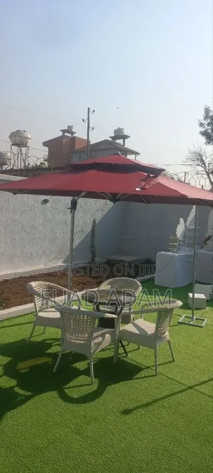 Outdoor Rattan Table 4 Chairs Set – Garden Furniture
ጠረጴዛ ከ4 ወንበር ጋር
