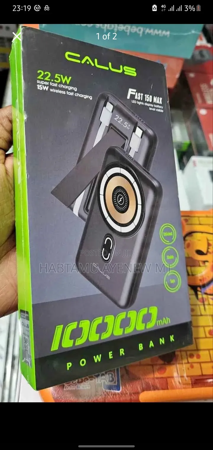 Calus Mini Magnetic 10,000 Mah Power Bank