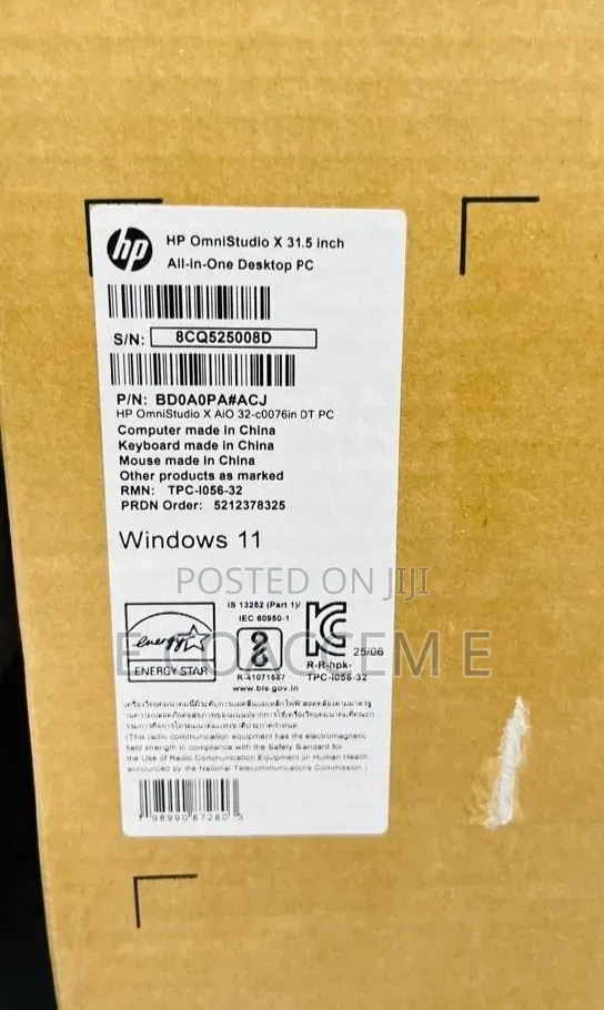 New Desktop Computer HP 32GB Intel Core Ultra 7 SSD 512GB