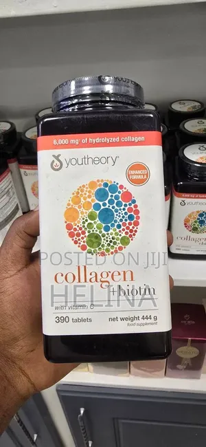 Type123 Youtheory 390 Tablets Collagen + Biotin With Vitamin C