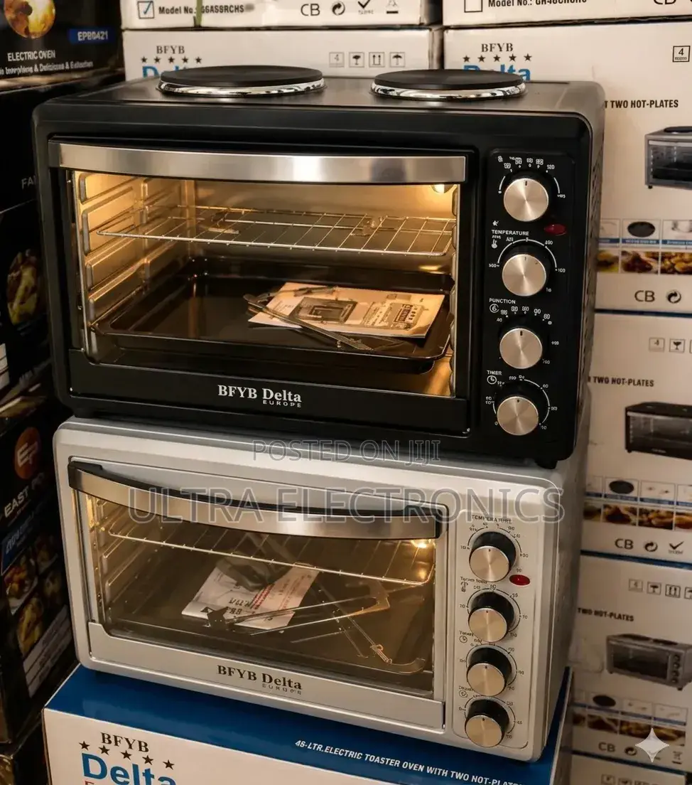 Delta 48l Electric Oven የምግብ ማብሰያዎን ወደ ሌላ ደረጃ ያሳድጉ! 48 ሊትር