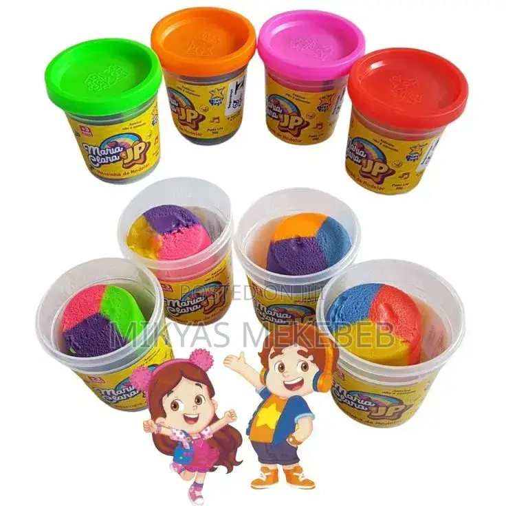 Super Light Clay – 6 Colors Kids Modeling Clay Set