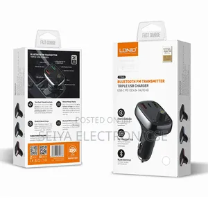 Ldnio C7040 Is a 36w Car Charger . Bluetooth Fm Transmitter . Usb Por
