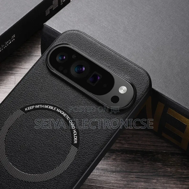 Google Pixel 9 Pro Xl Phone Case Leather Matrial