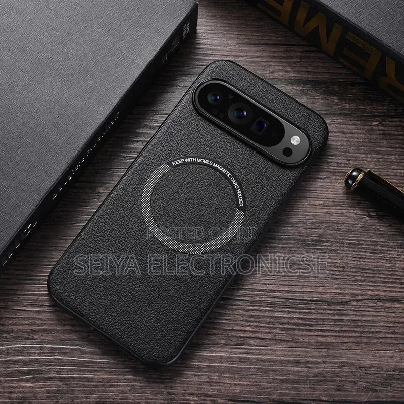 Google Pixel 9 Pro Xl Phone Case Leather Matrial