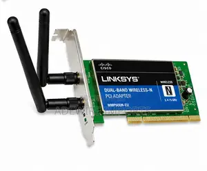 Cisco Linksys Dual-Band Wireless -N Pci Adapter Wmp600n-Eu With Vat