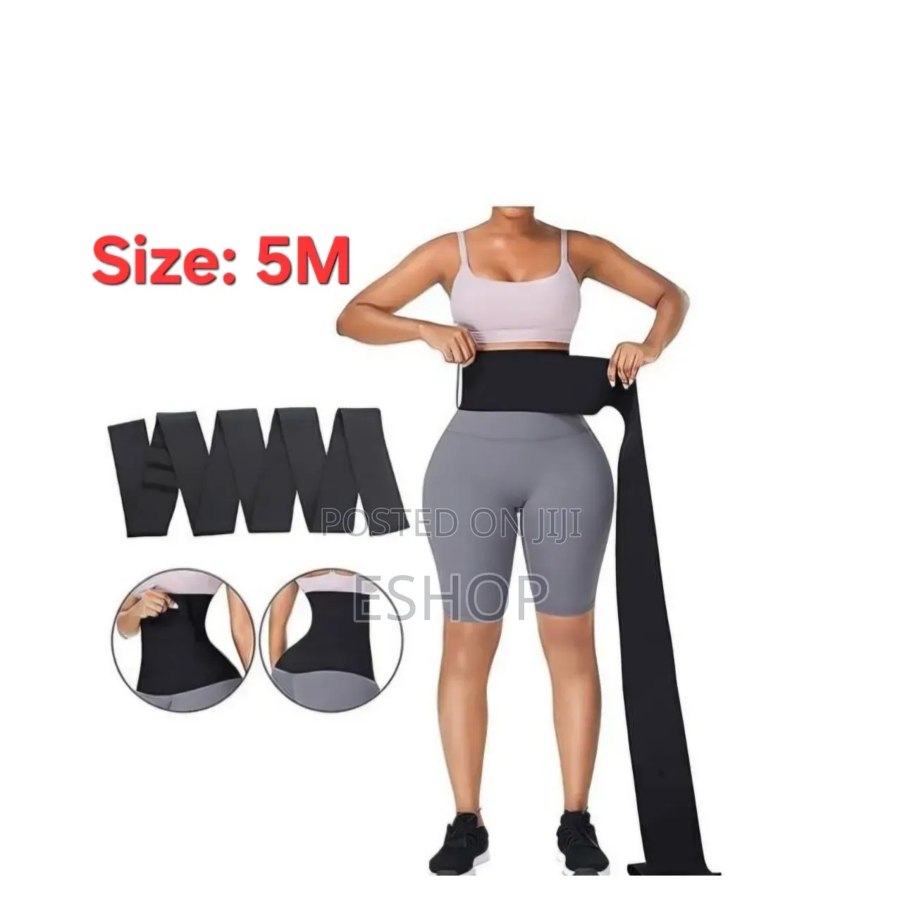 Breathable 5m Tummy Slimming Belt – Anti-bacterial