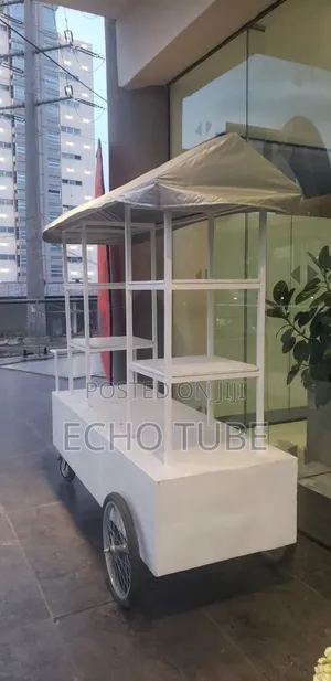 Reception Desk /Backboard Display Shelves