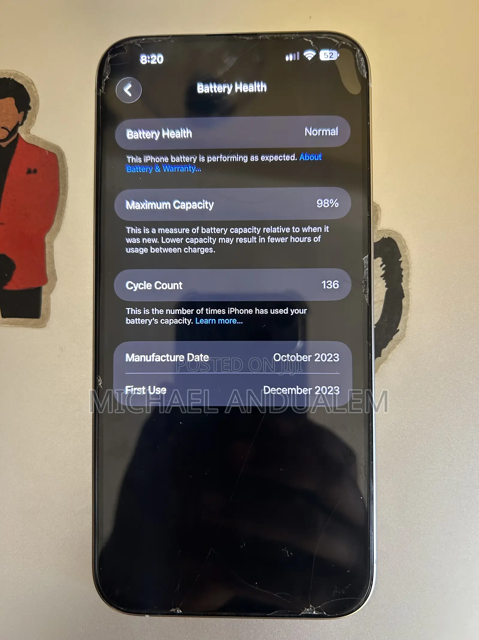 Apple iPhone 15 Pro Max 256 GB Silver