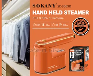 Made In Russia Handheld Steam Iron With Lcd Display