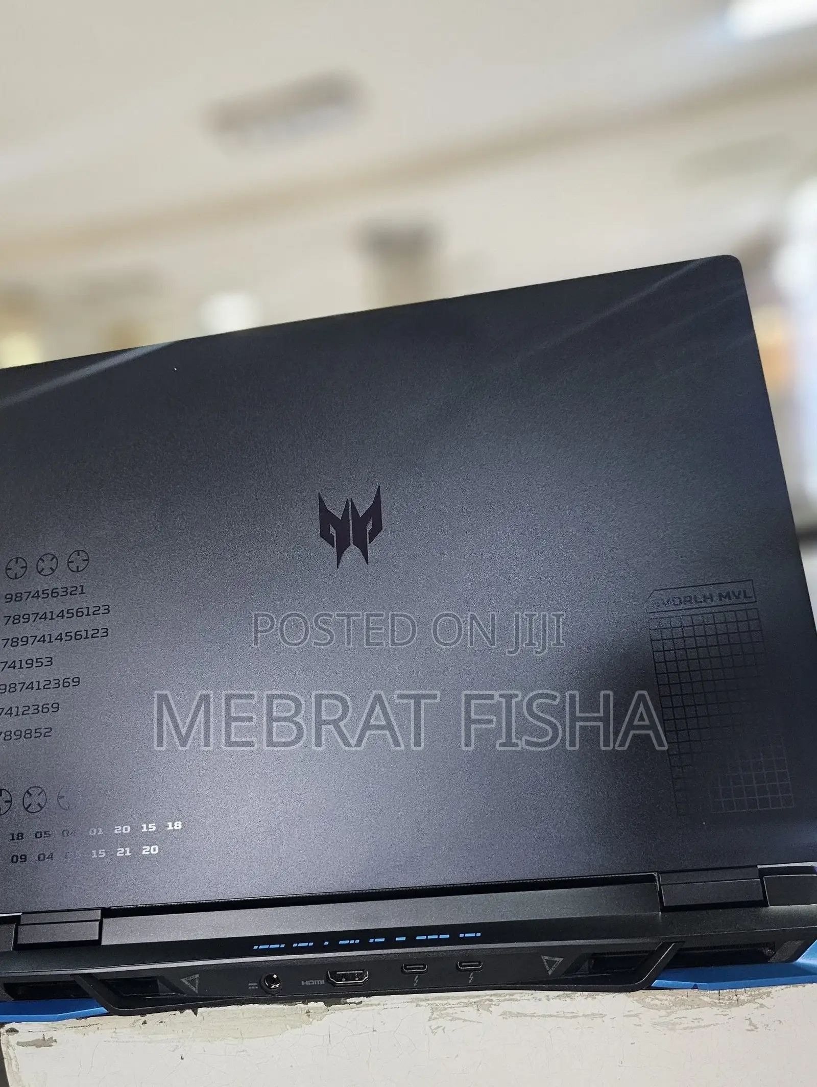 New Laptop Acer Predator Helios 300 16GB Intel Core i9 SSD 1T