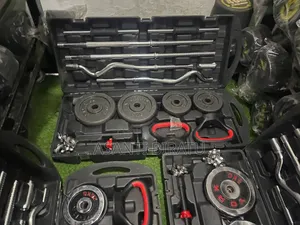 Adjustable Dumbbell Barbell Set