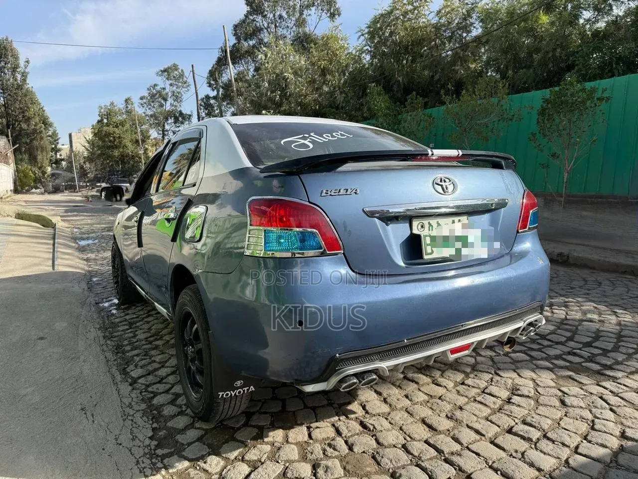 Toyota Belta 2006 Blue