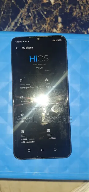 Tecno Spark 10C 128 GB Blue
