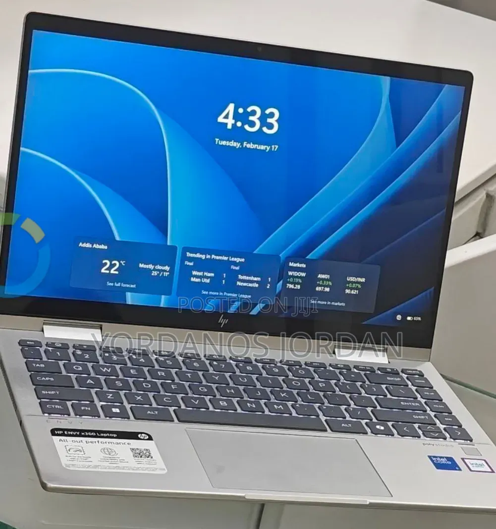 New Laptop HP Envy X360 8GB Intel Core 5 SSD 512GB