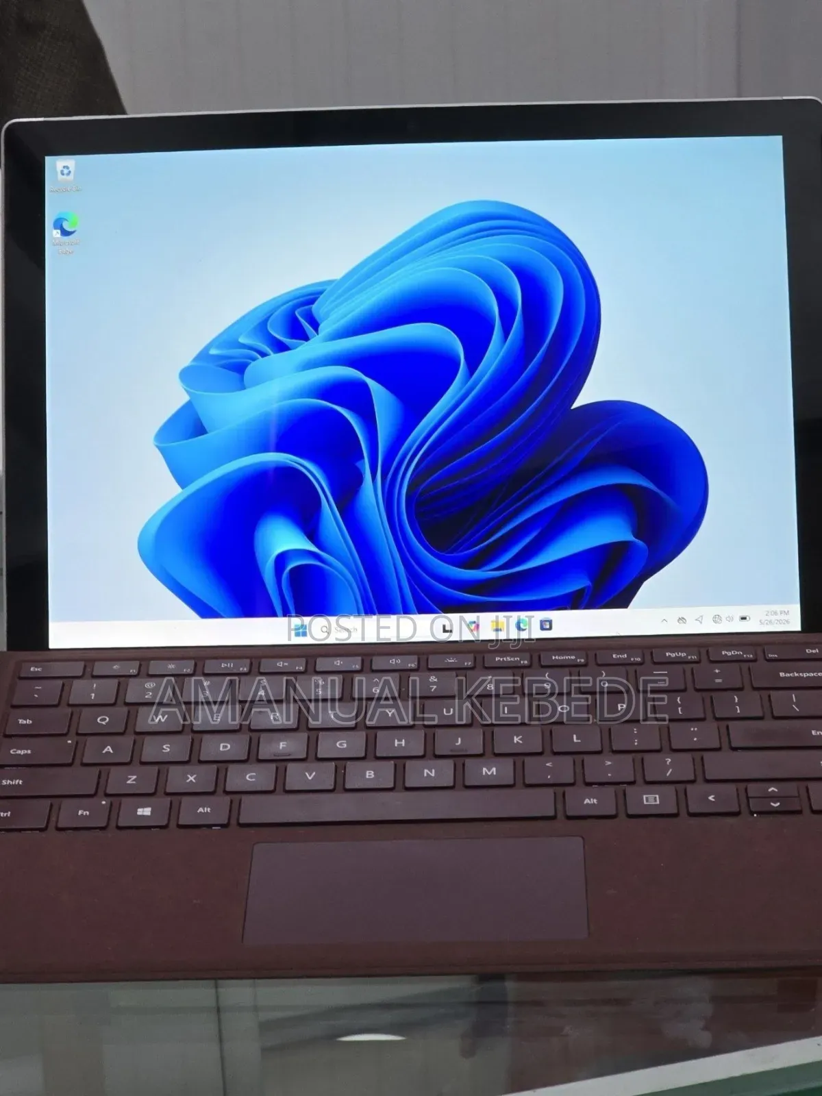 New Laptop Microsoft Surface Pro 6 8GB Intel Core i5 SSD 128GB
