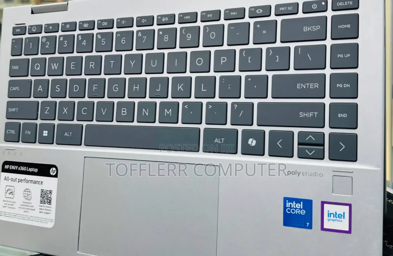 New Laptop HP Envy X360 16GB Intel Core i7 SSD 512GB