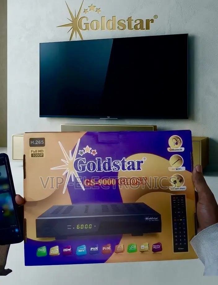 Goldstar Receiver Gs-9000 Ghost Full Hd Digital Satellite
