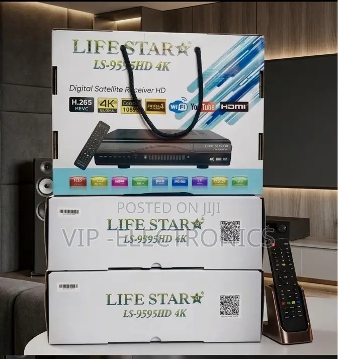 Lifestar Receiver Ls-9595hd Digital Satellite Receiver