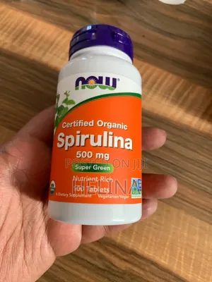 Certified Organic Super Green Spirulina 100 Tablets Spirulina From Usa