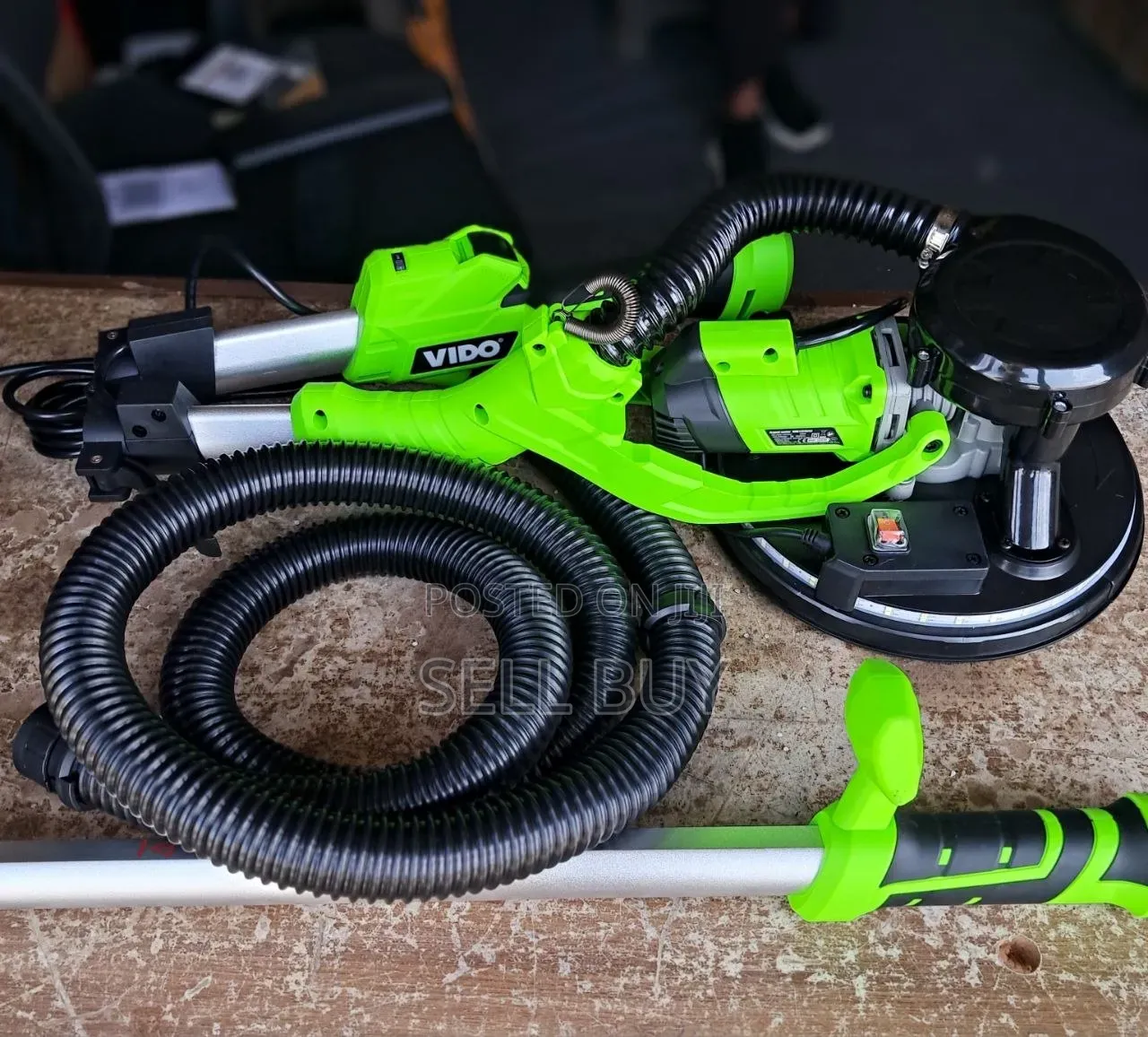 የቪዶ (Vido) 850w ኢንዳስትሪያል የጂፕሰም እና የግድግዳ ማለስለሻ ማሽን