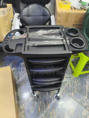 Reeze Plus 6-Drawer Hairdressing Beauty Trolley(ባለ 6 መሳቢያ የውበት ሳሎን ጋሪ)
