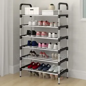 Multi-Purpose Steel Shoe Organizer Rack