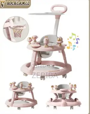 3-in-1 Foldable Baby Walker
